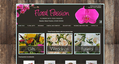 Desktop Screenshot of floral-passion.co.uk